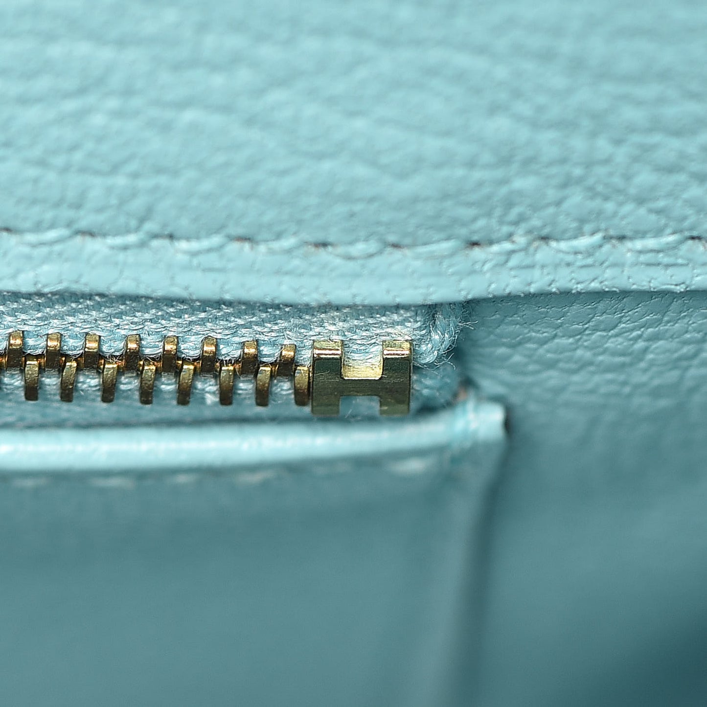 Togo Birkin 35 Bleu Atoll
