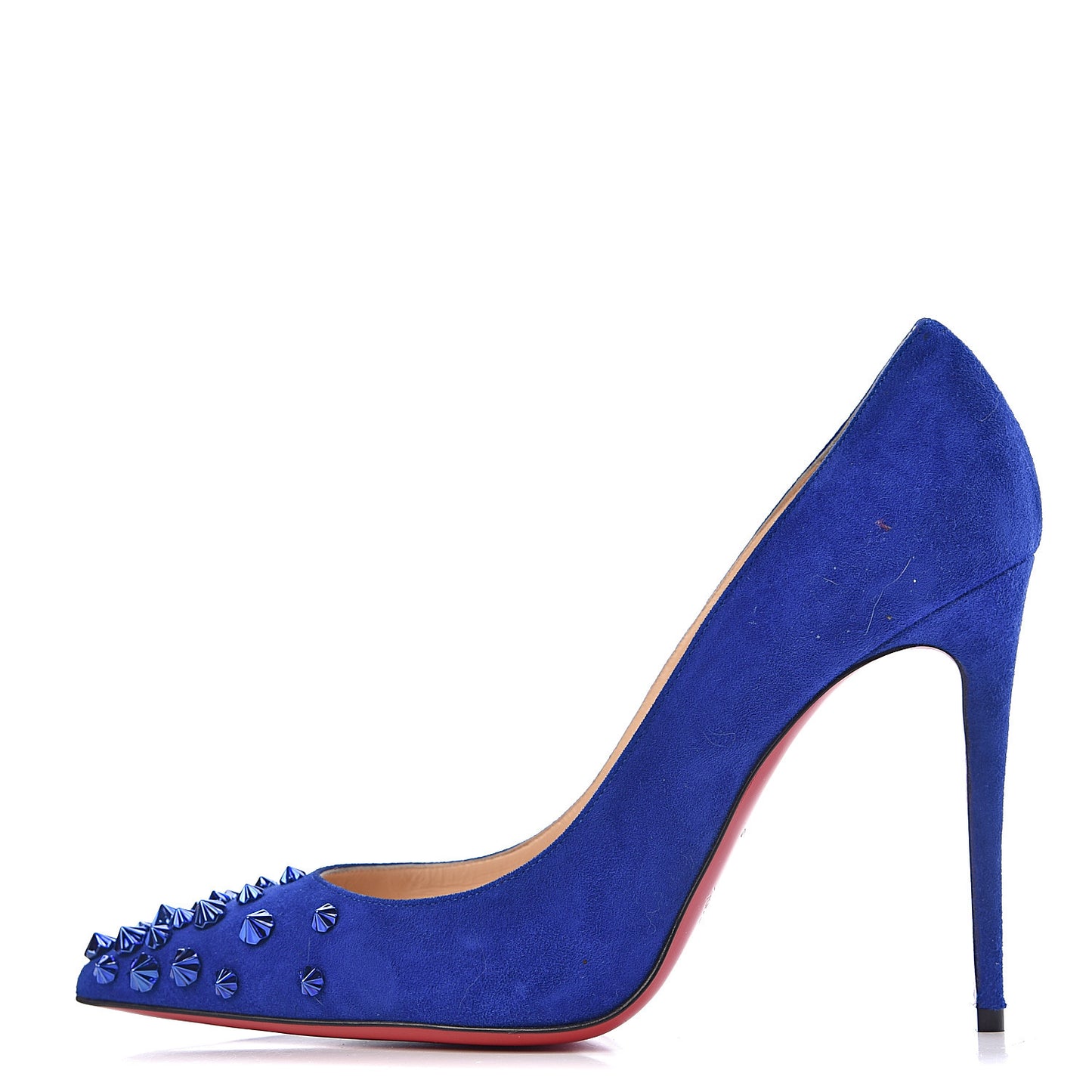Veau Velours Drama 100 Pumps 38 Azulejo