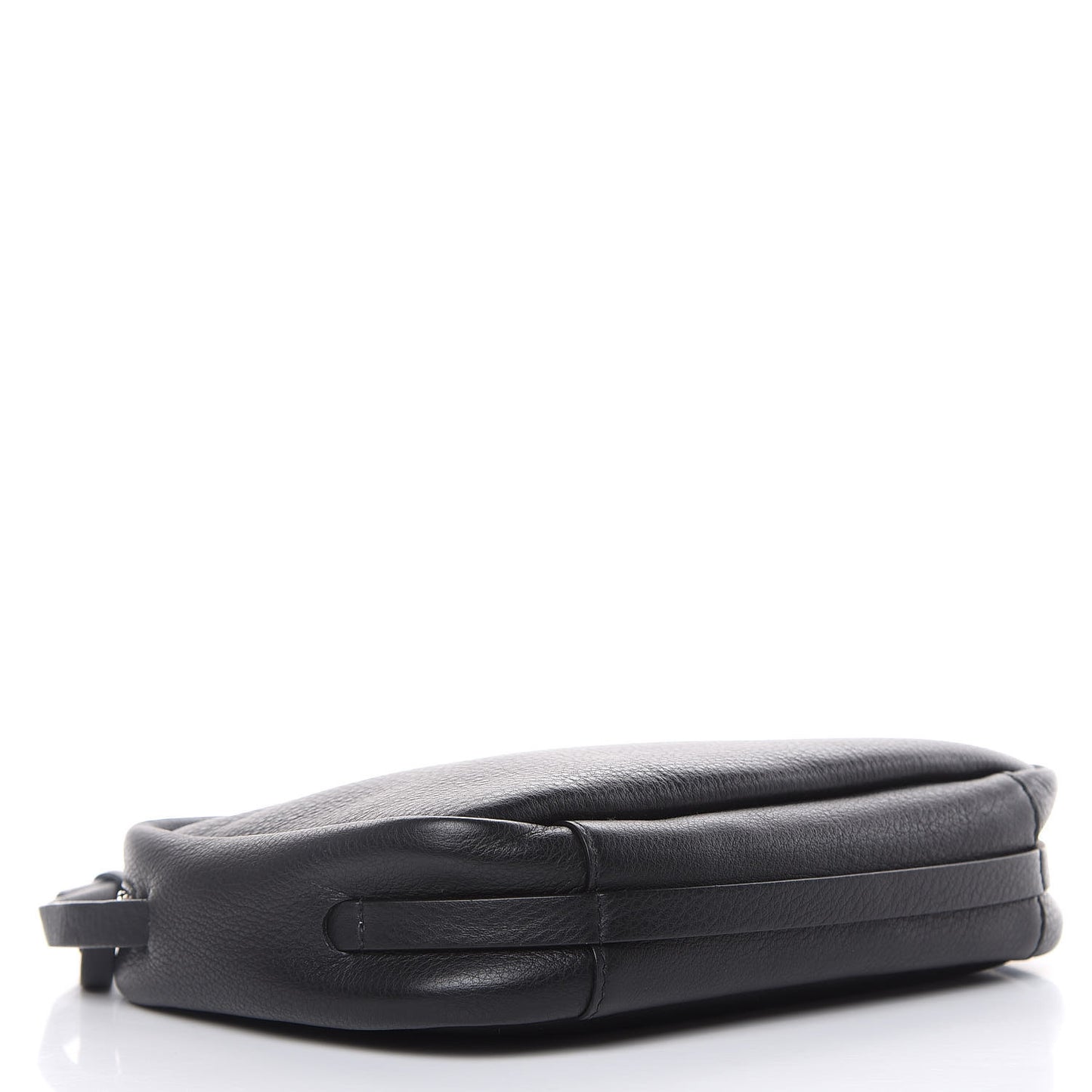 Calfskin Logo S Everyday Camera Bag Black