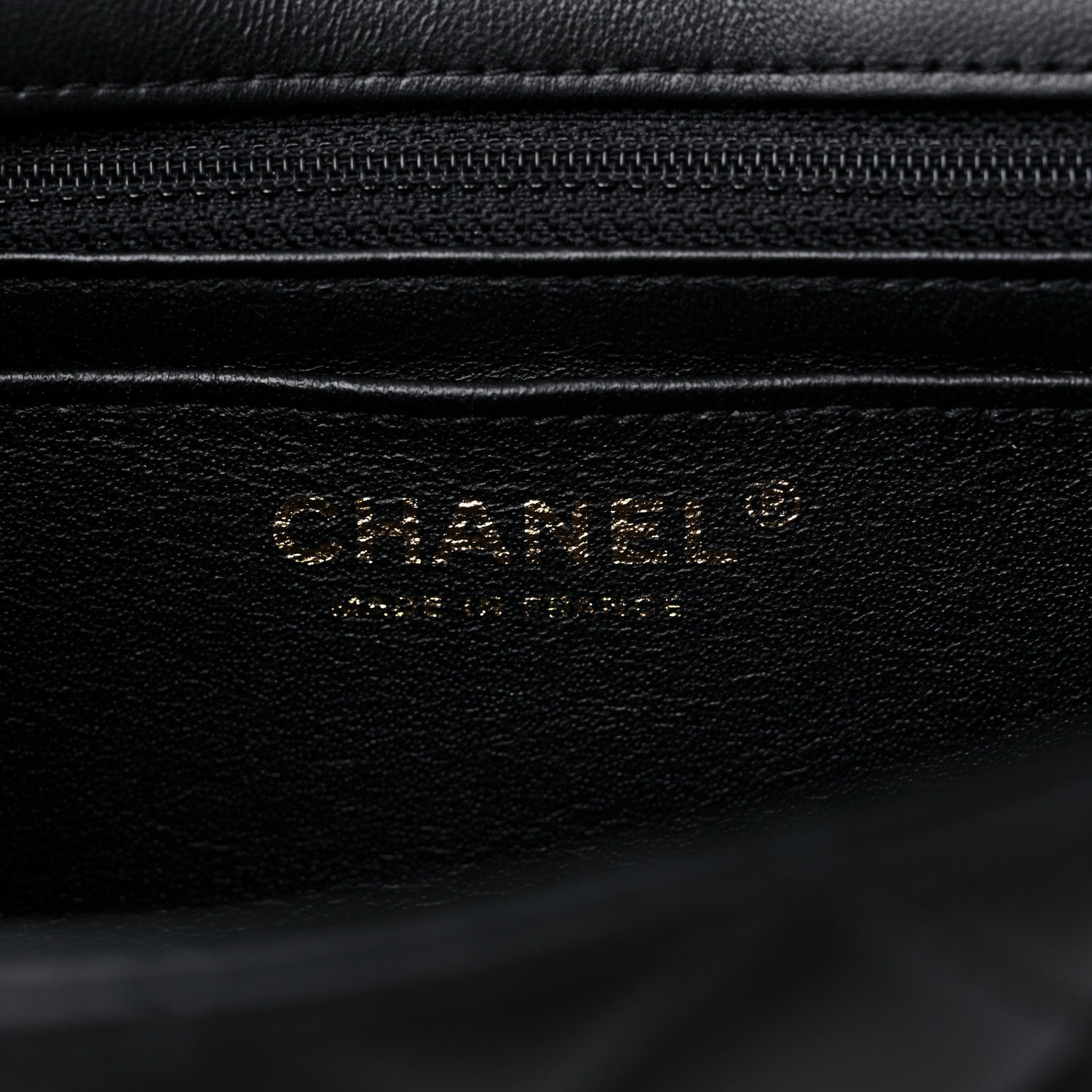 Chanel Lambskin Quilted Mini Rectangular Flap Black 6 of 9
