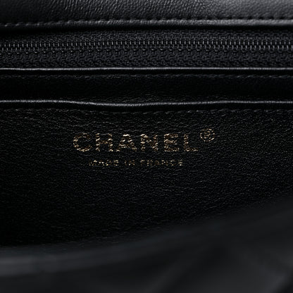 Chanel Lambskin Quilted Mini Rectangular Flap Black 6 of 9