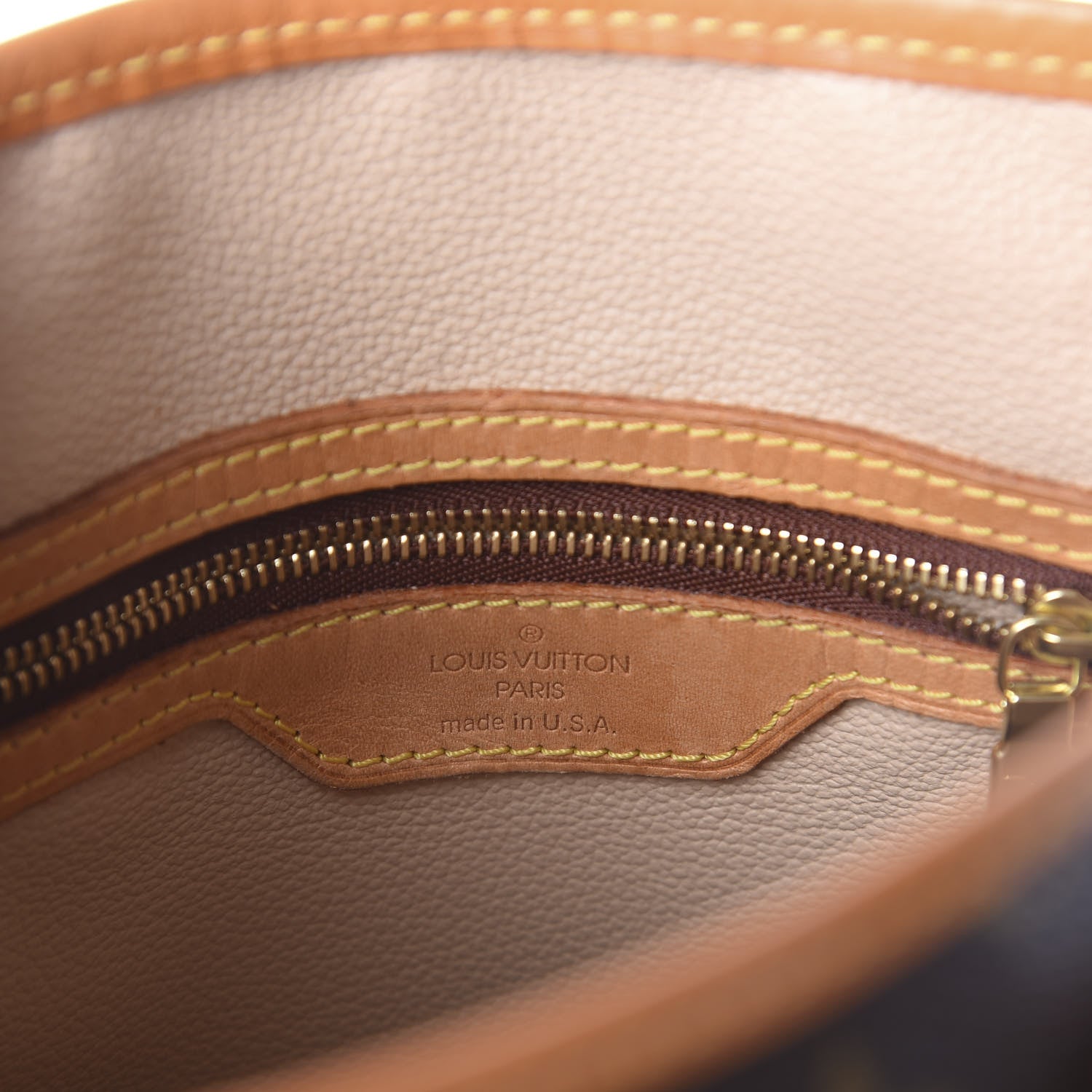 Louis Vuitton Monogram Petit Bucket 23 6 of 9