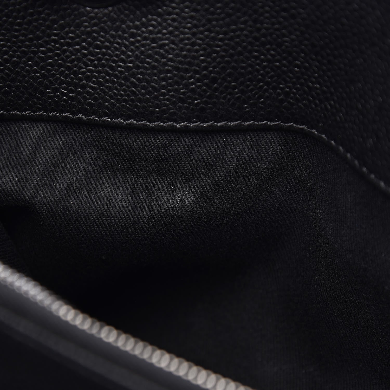 Chanel Caviar Quilted CC Timeless Soft Tote Black 7 of 10