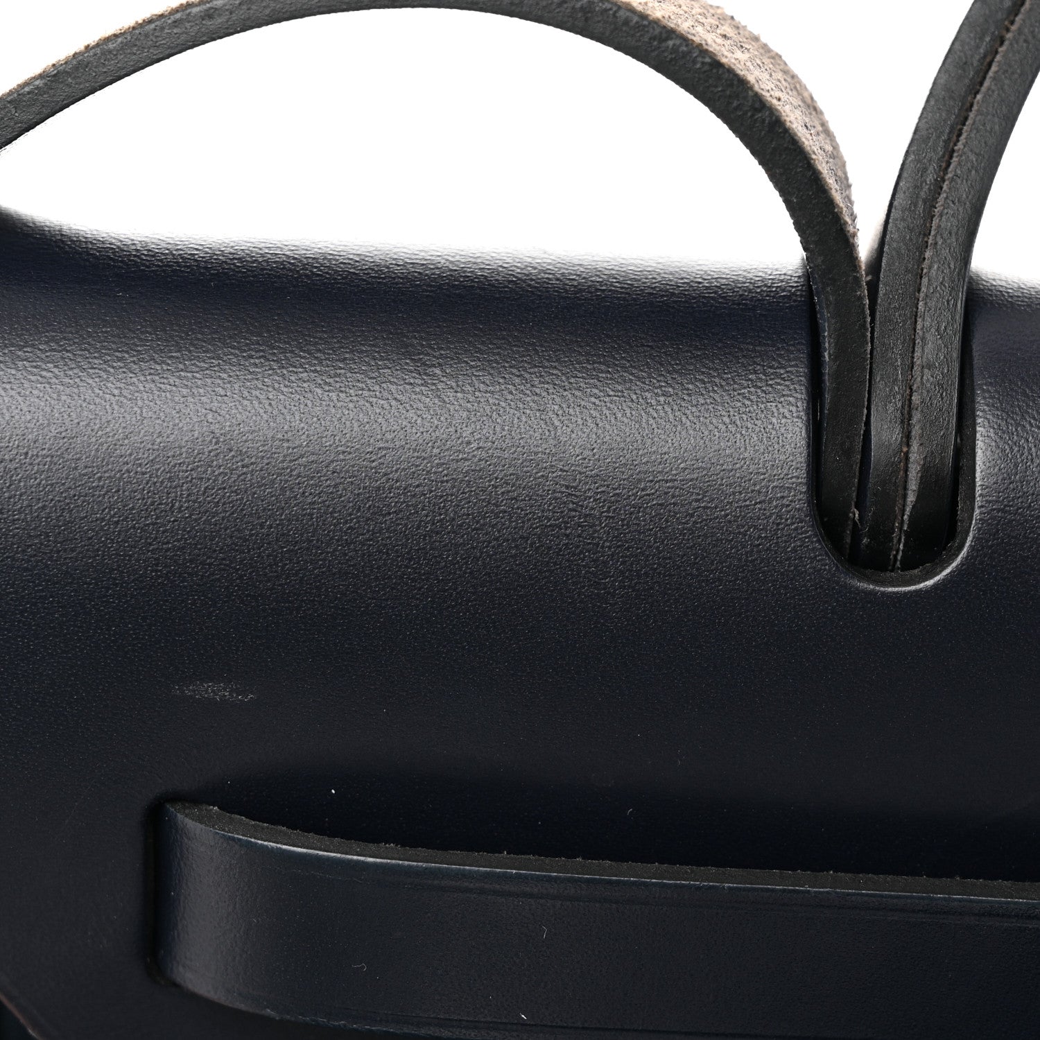 Hermes Military Toile Vache Hunter Herbag Zip 31 PM Bleu Ocean Bleu Indigo 11 of 14