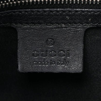 Gucci Monogram Medium Indy Top Handle Hobo Black 6 of 13