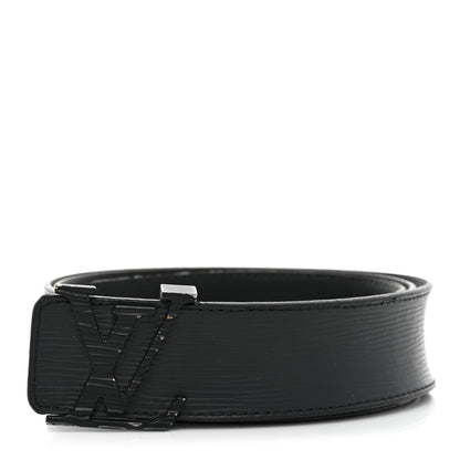 Louis Vuitton Epi LV Initiales Belt 95 38 Black 1 of 8