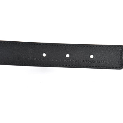 Gucci Calfskin Torchon Double G Chain 25mm Belt 80 32 Black 3 of 4