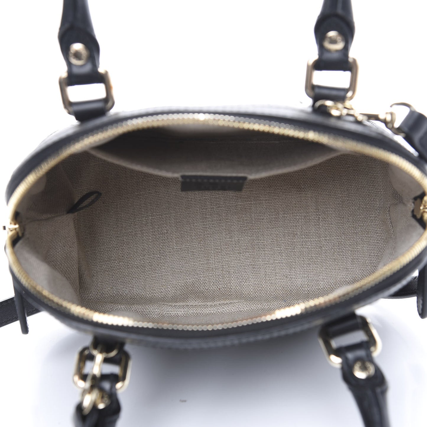 Microguccissima Mini Dome Bag Black