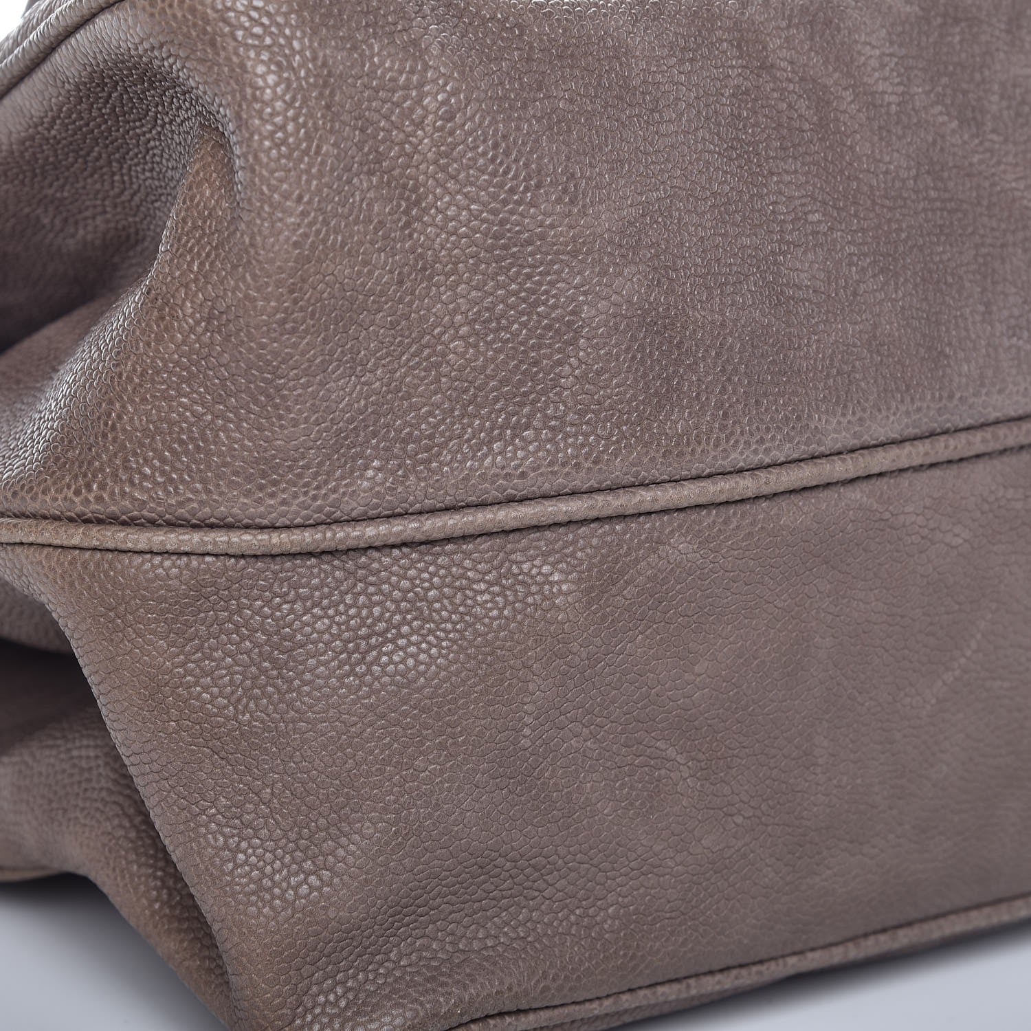 Chanel Washed Caviar Mademoiselle Accordion Flap Brown 11 of 13