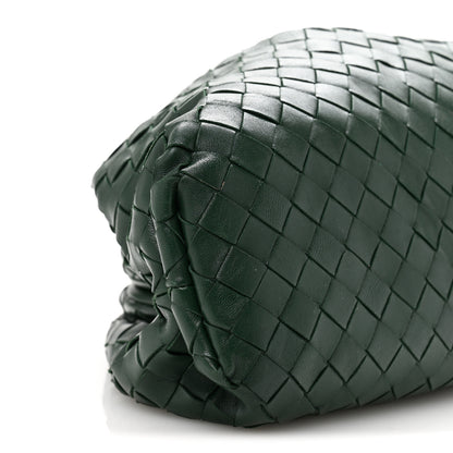 Bottega Veneta Nappa Maxi Intrecciato The Pouch Oversized Clutch Raintree 9 of 14