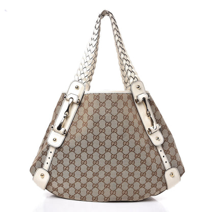 Gucci Monogram Medium Pelham Shoulder Bag Off White 1 of 7