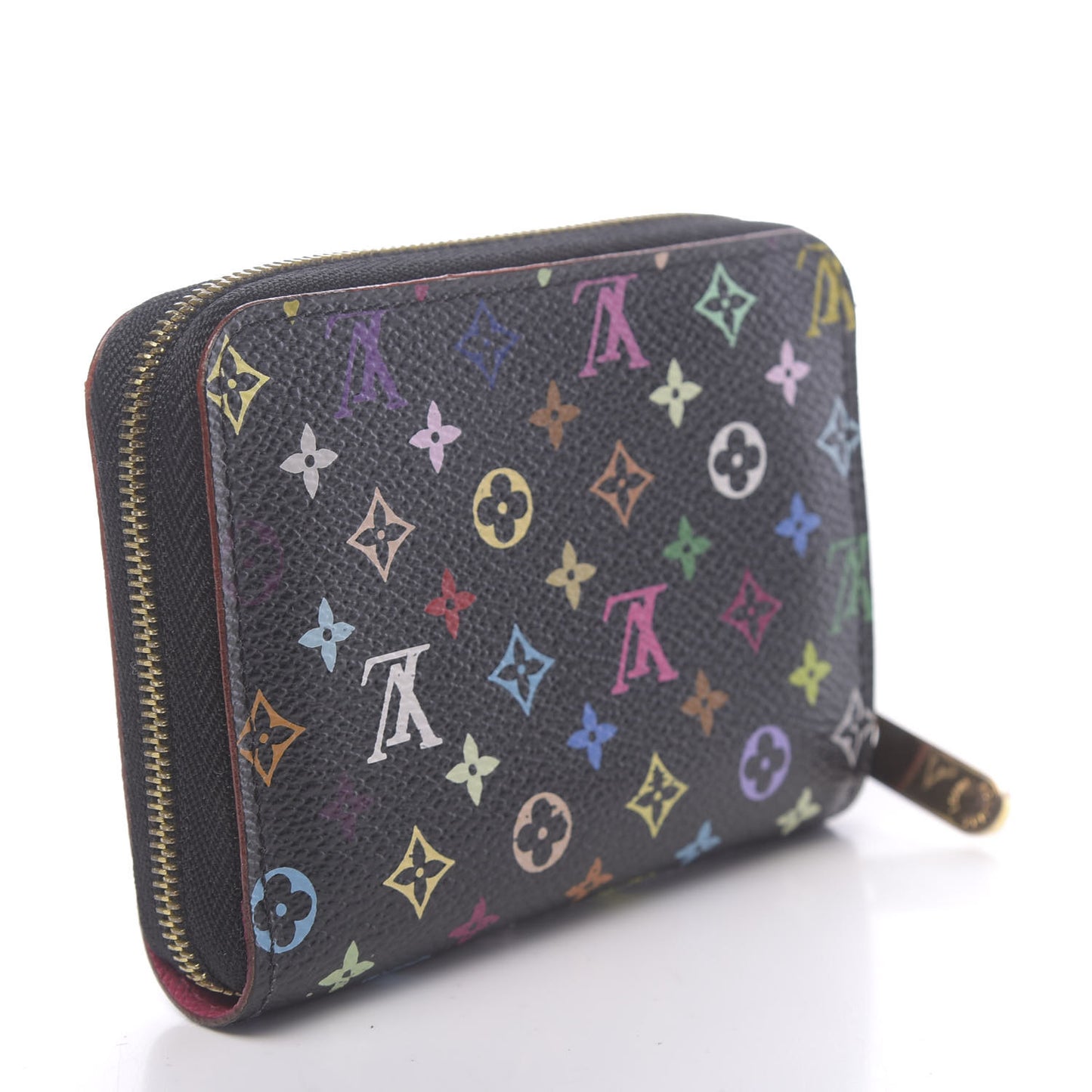 Monogram Multicolor Zippy Coin Purse Black Grenade