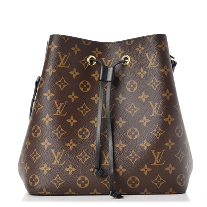 Louis Vuitton Monogram Neonoe MM Black 1 of 8