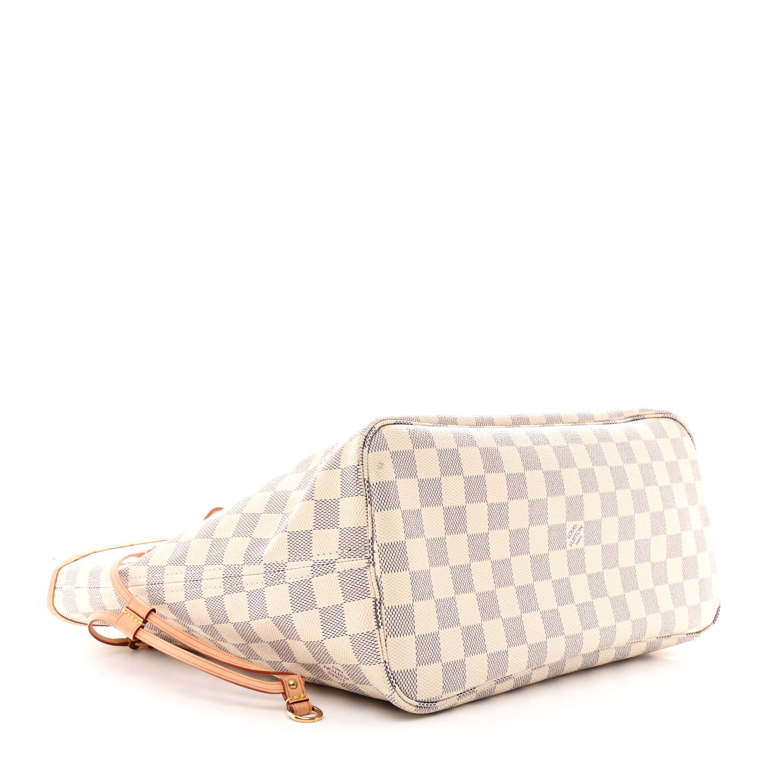 Louis Vuitton Damier Azur Neo Neverfull MM Rose Ballerine 4 of 11