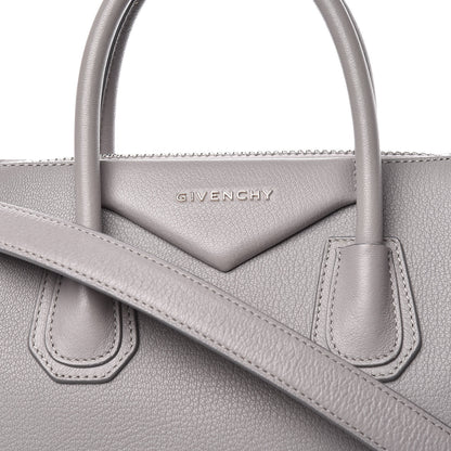 Givenchy Sugar Goatskin Small Antigona Pearl Grey 10 of 13