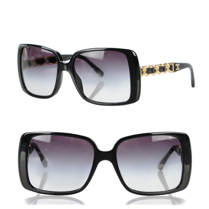 Chanel Chain Sunglasses 5208-Q Black 1 of 7