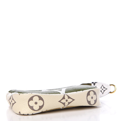 Louis Vuitton Monogram Giant Micro Pochette Accessories Kaki White 4 of 8