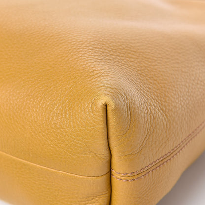 Gucci Calfskin Icon Bit Medium Hobo Yellow 13 of 14