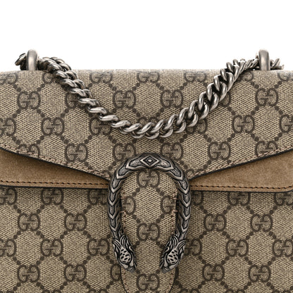Gucci GG Supreme Monogram Mini Dionysus Shoulder Bag Taupe 8 of 14