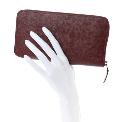 Hermes Epsom Silk'In Wallet Rouge H 2 of 8