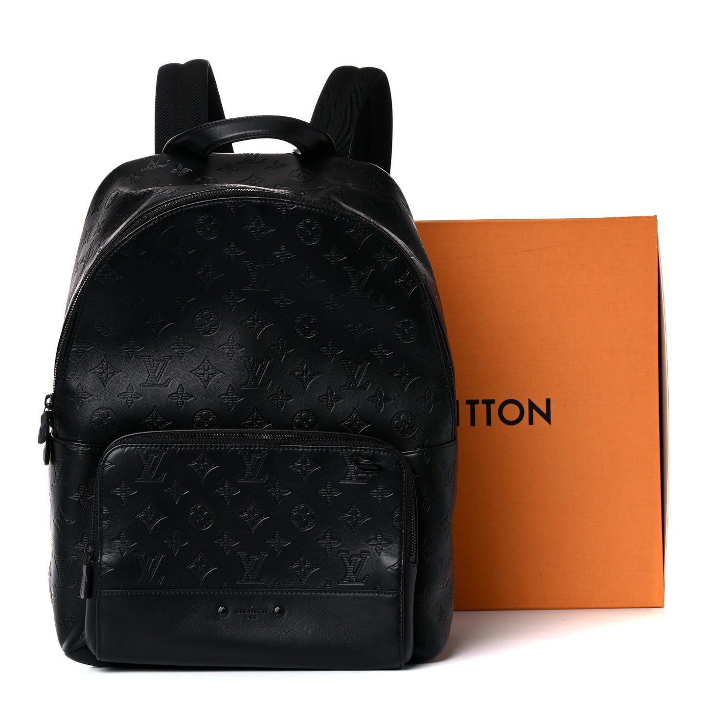Calfskin Monogram Shadow Racer Backpack Black