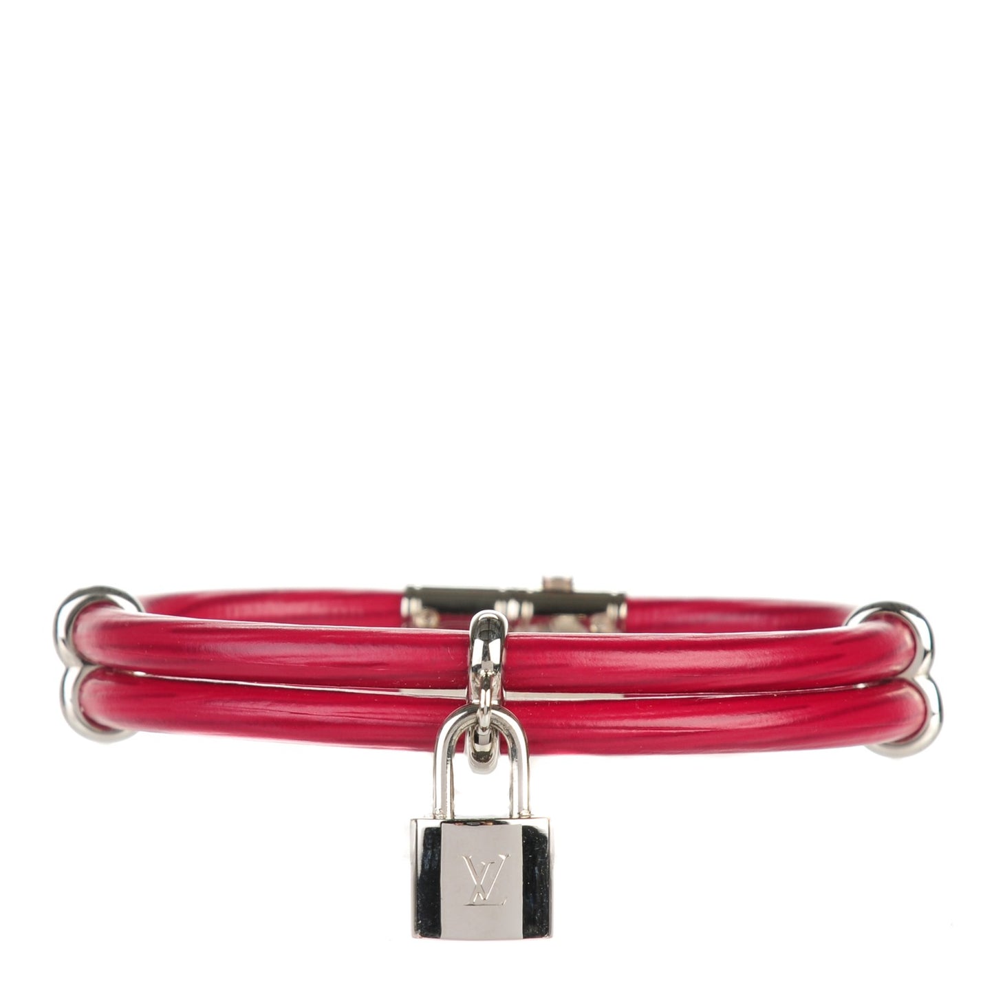 Epi Keep It Twice Bracelet 19 Fuchsia