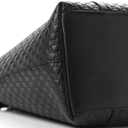 Gucci Soft Microguccissima Dome Satchel Black 8 of 9