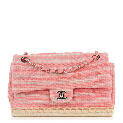 Chanel Tweed Quilted Saint Tropez Flap Pink 1 of 8