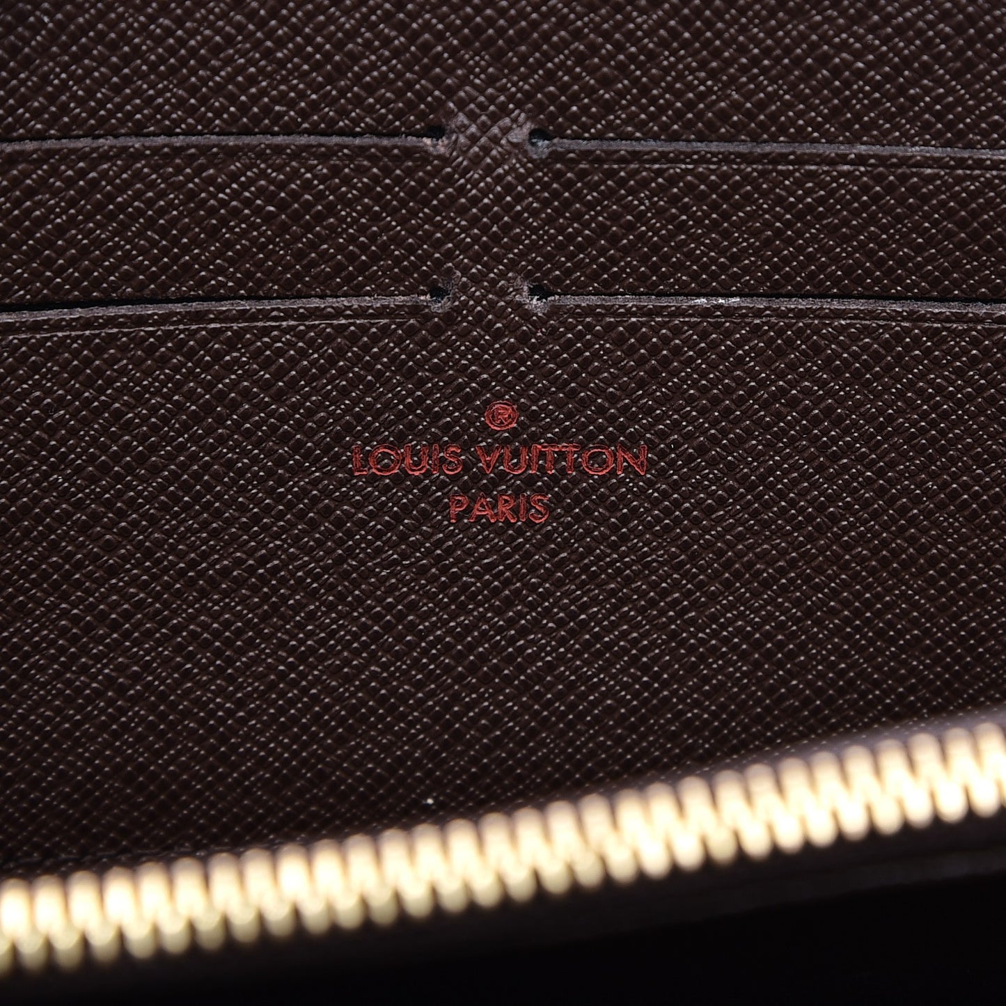 Damier Ebene Zippy Wallet