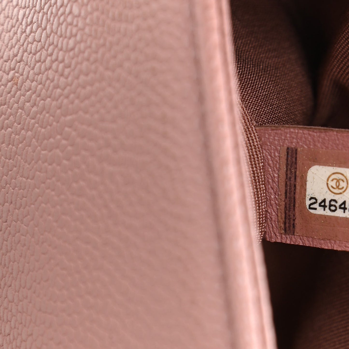 Caviar Mini Carry Around Flap Bag Light Pink