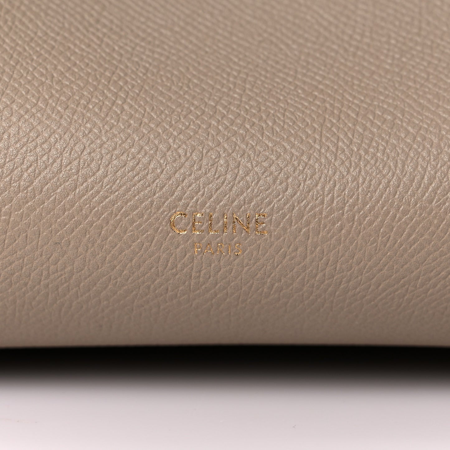 Grained Calfskin Mini Belt Bag Light Taupe