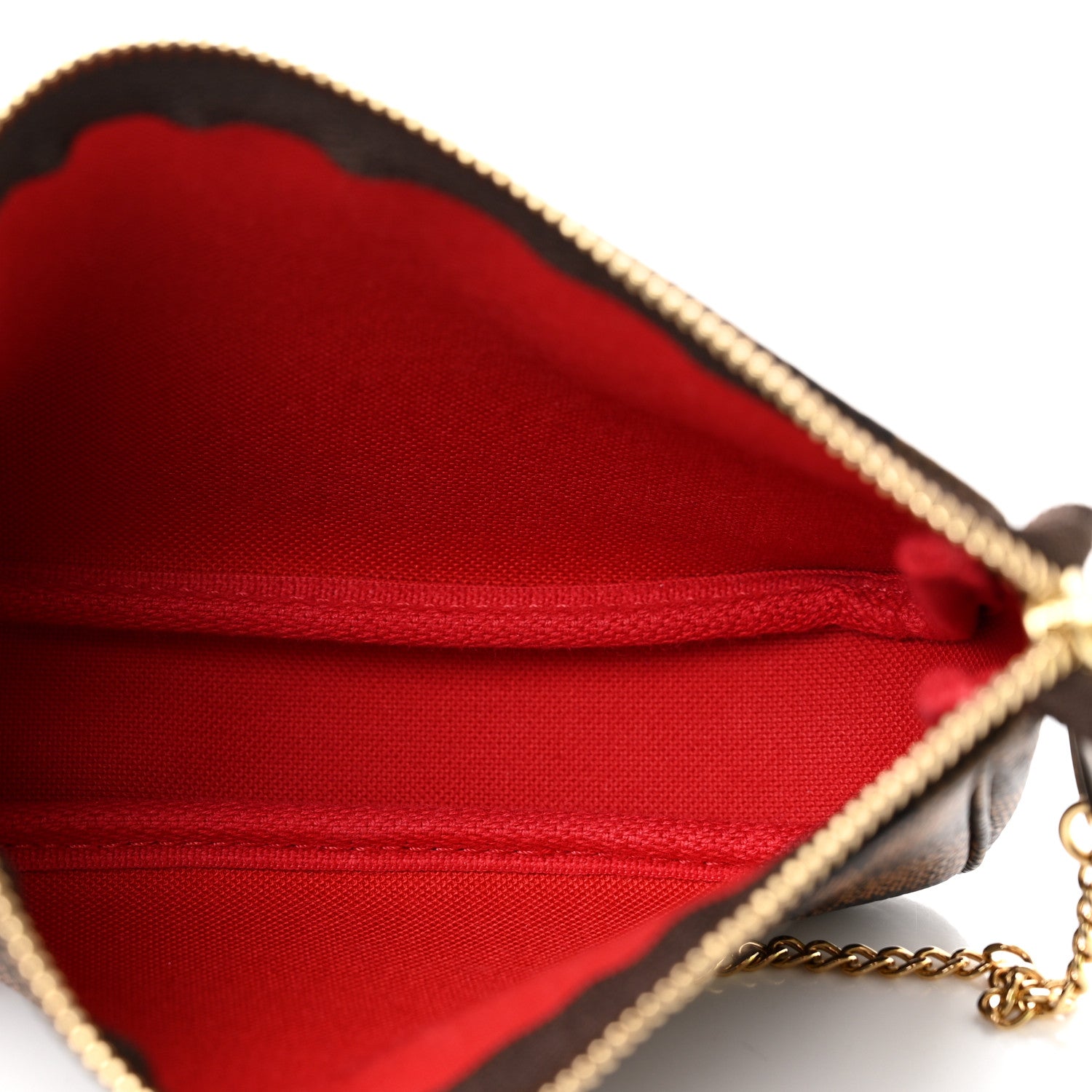 Louis Vuitton Damier Ebene Mini Pochette Accessories 5 of 6