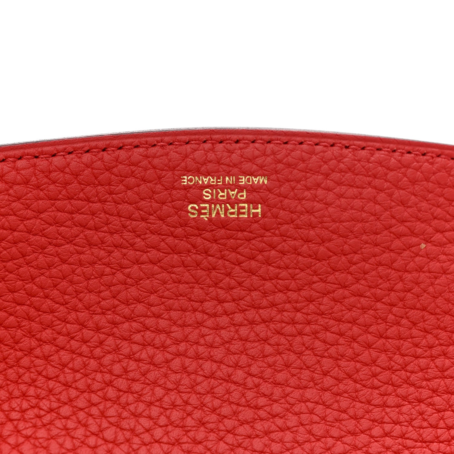 Hermes Taurillon Clemence Chevre Mysore Saut 25 Rouge De Coeur Rose Azalee Rouge Sellier 7 of 13