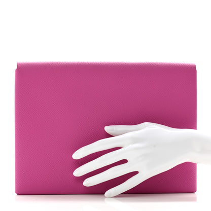 Hermes Epsom Calvi Pouch Magnolia Bleu Saphir Magnolia 2 of 8