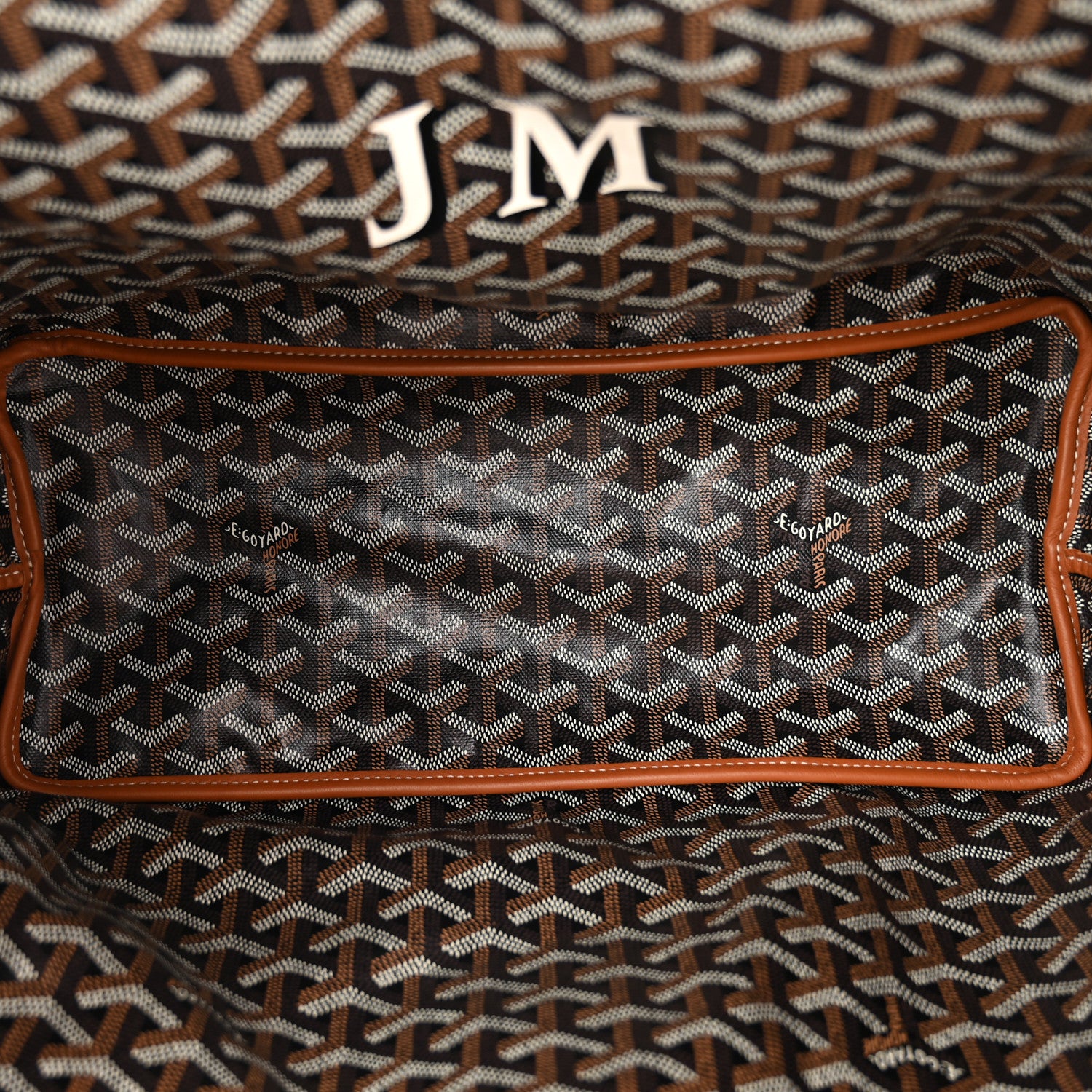 Goyard Goyardine Reversible Anjou PM Black Gold 8 of 17