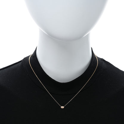 Tiffany 18K Rose Gold 6.5mm Elsa Peretti Bean Pendant Necklace 2 of 4