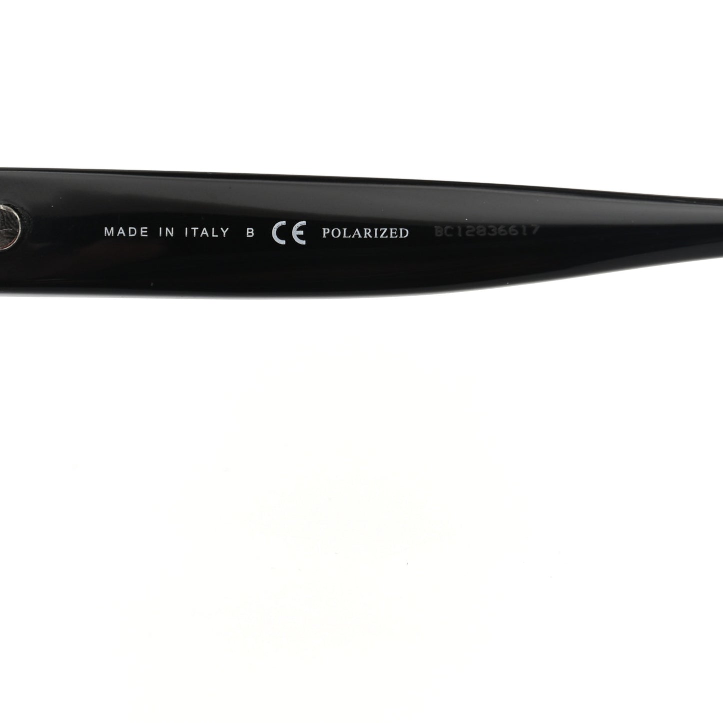Acetate Polarized Square CC Sunglasses 5380 Black