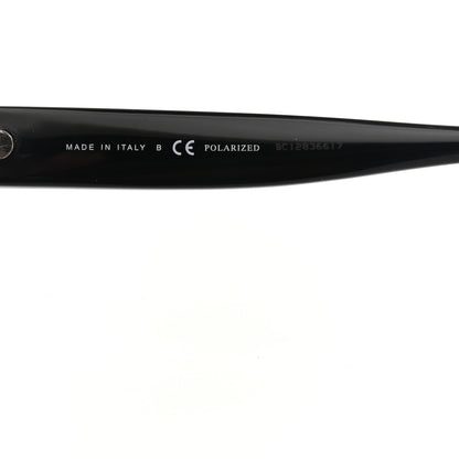 Chanel Acetate Polarized Square CC Sunglasses 5380 Black 6 of 9