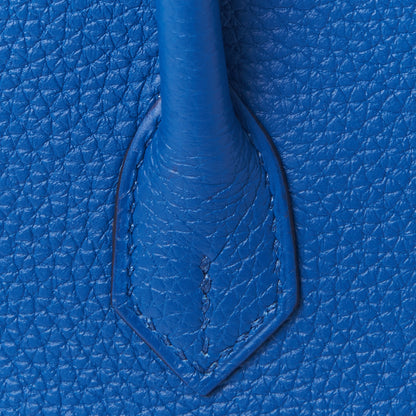 Hermes Togo Birkin 25 Bleu France 11 of 29