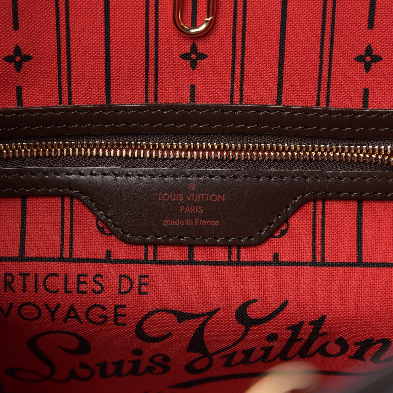 Louis Vuitton Damier Ebene Neverfull PM 5 of 9
