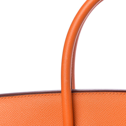 Hermes Epsom Birkin 35 Orange 38 of 41