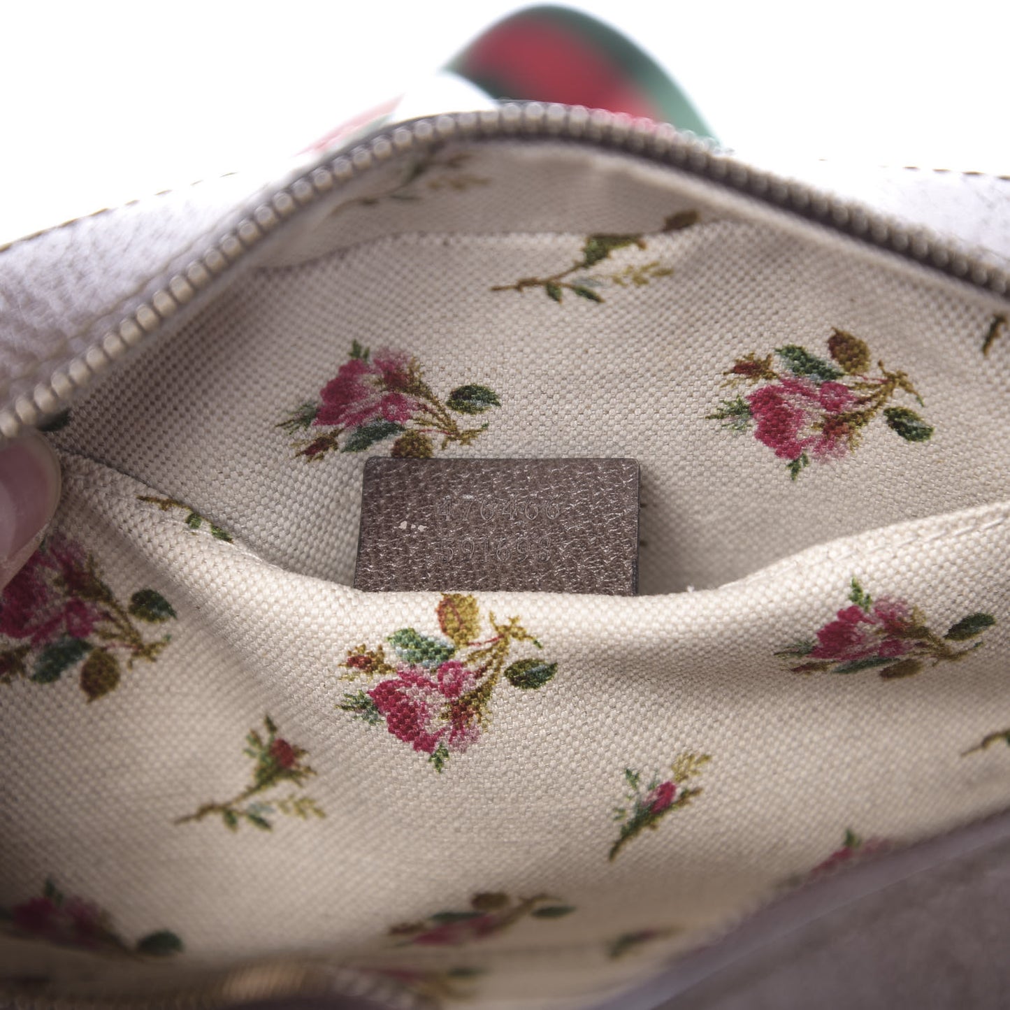 GG Supreme Monogram Web Neo Vintage Shoulder Bag Beige New Acero Crop