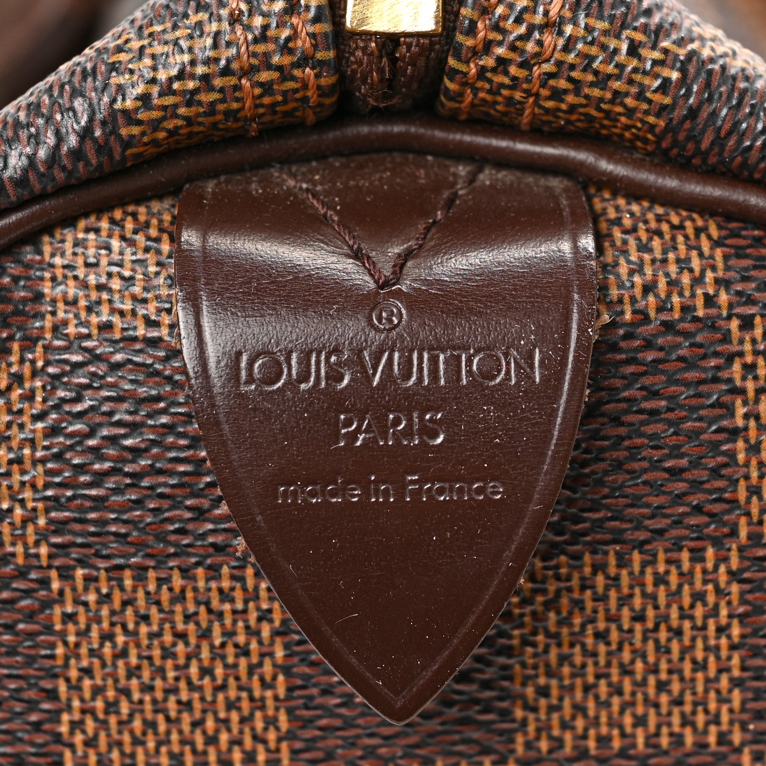 Louis Vuitton Damier Ebene Speedy 30 6 of 8