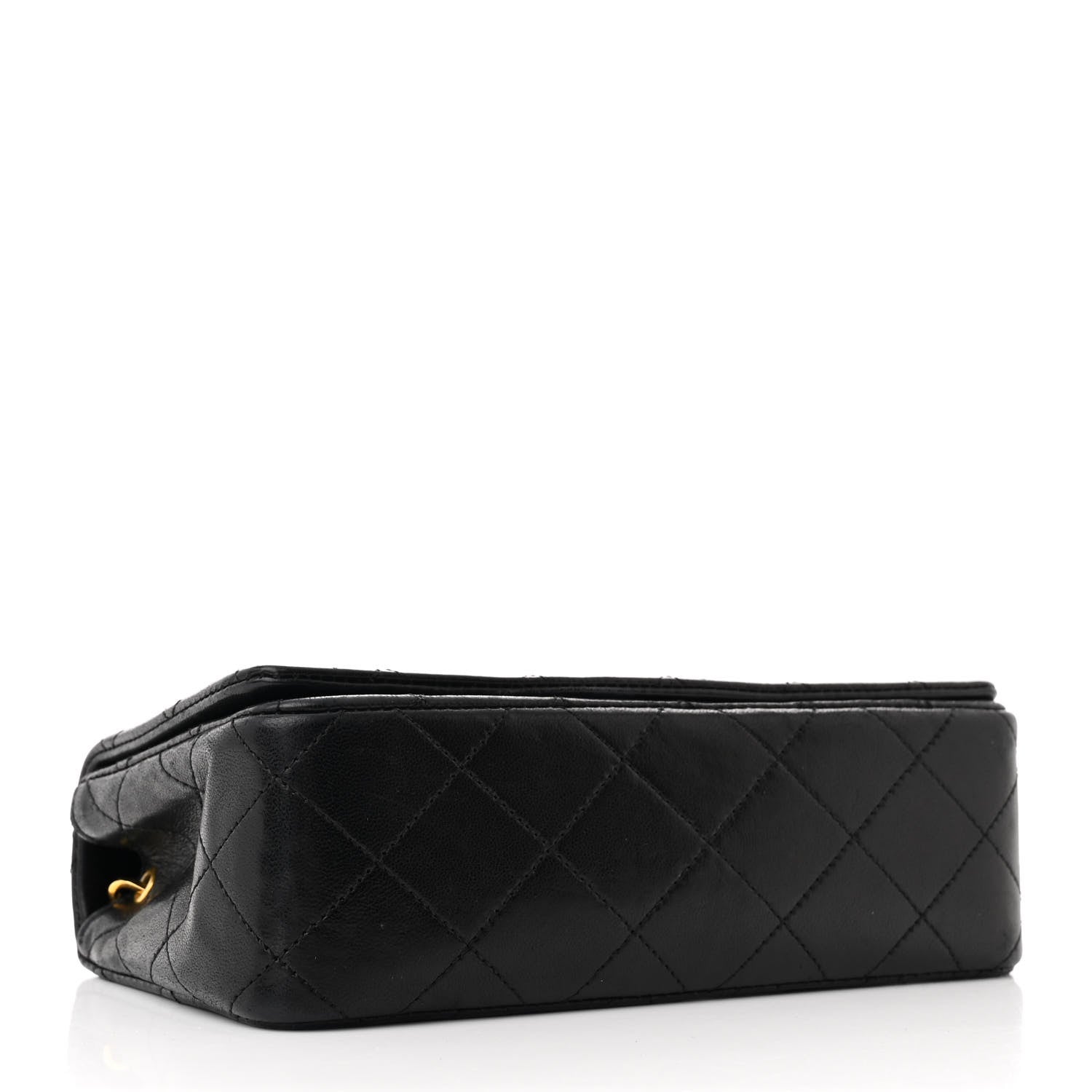 Chanel Lambskin Quilted Small Single Flap Black 4 of 11
