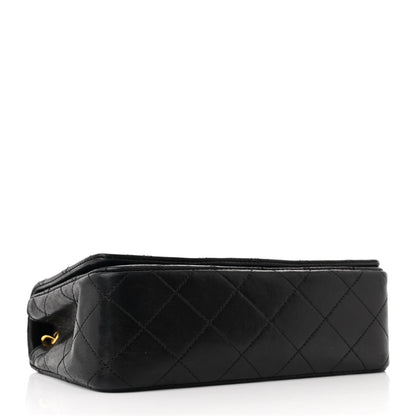 Chanel Lambskin Quilted Small Single Flap Black 4 of 11