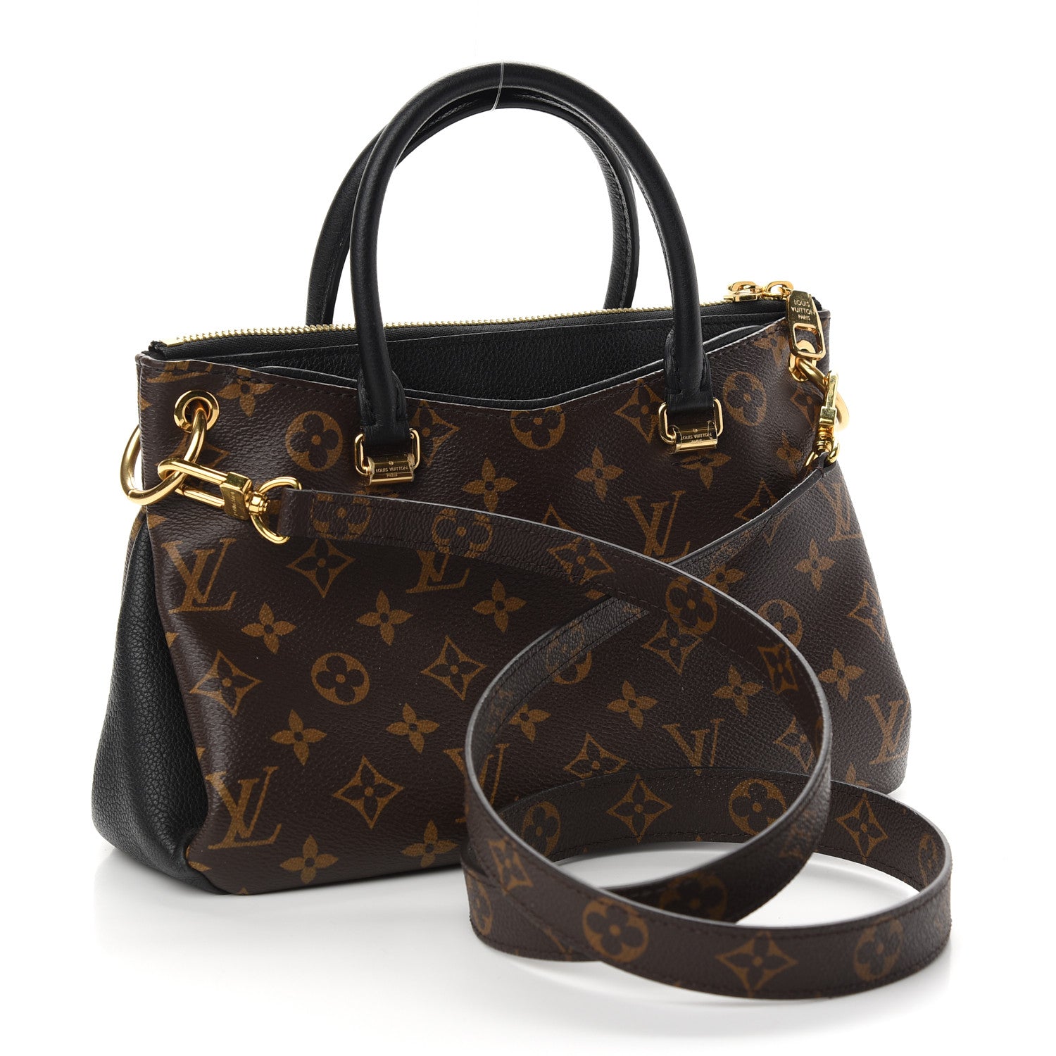 Louis Vuitton Monogram Pallas Full BB Black 3 of 10