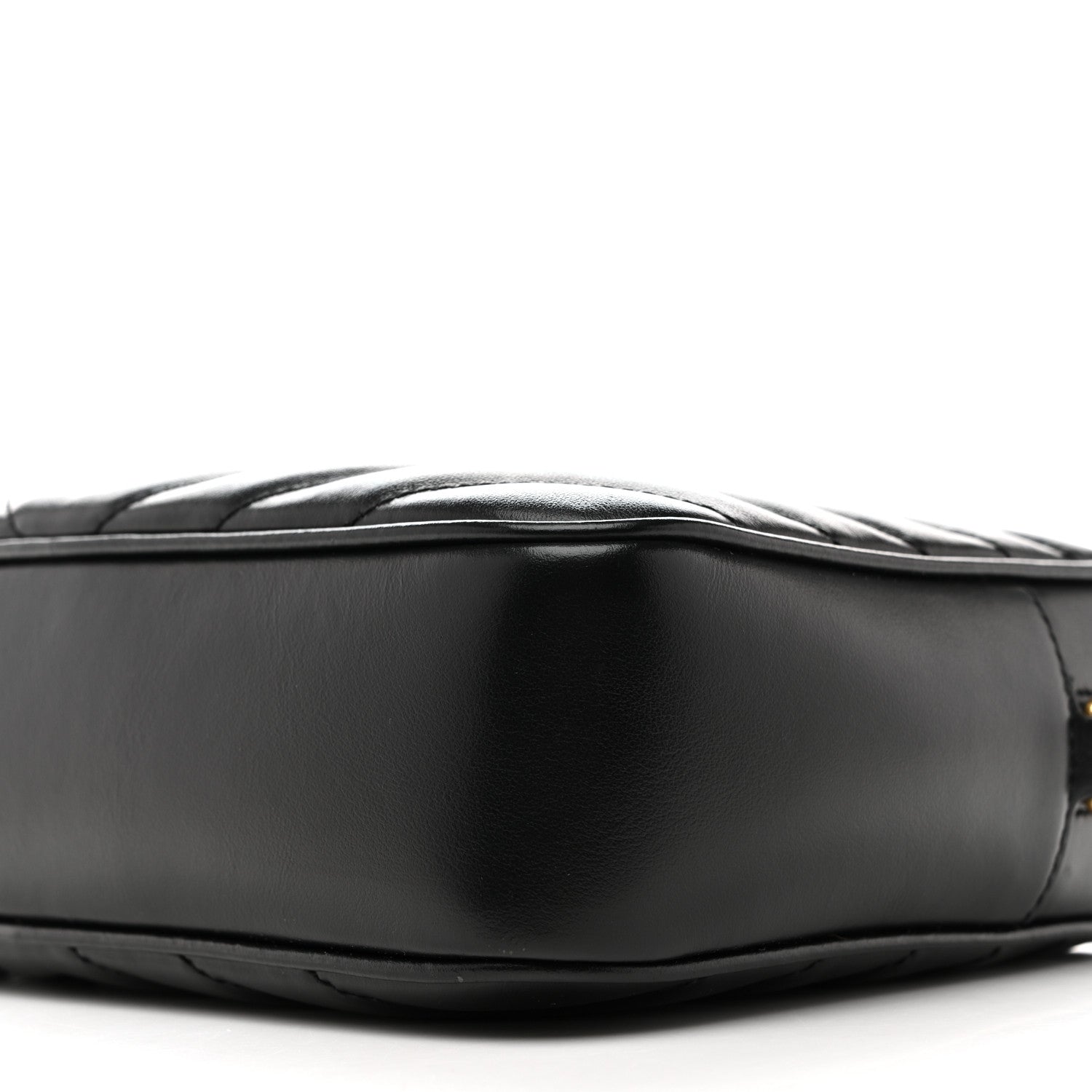 Saint Laurent Calfskin Matelasse Monogram Lou Camera Bag Black 10 of 12
