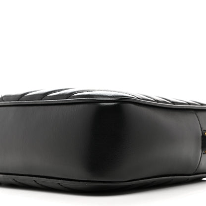 Saint Laurent Calfskin Matelasse Monogram Lou Camera Bag Black 10 of 12