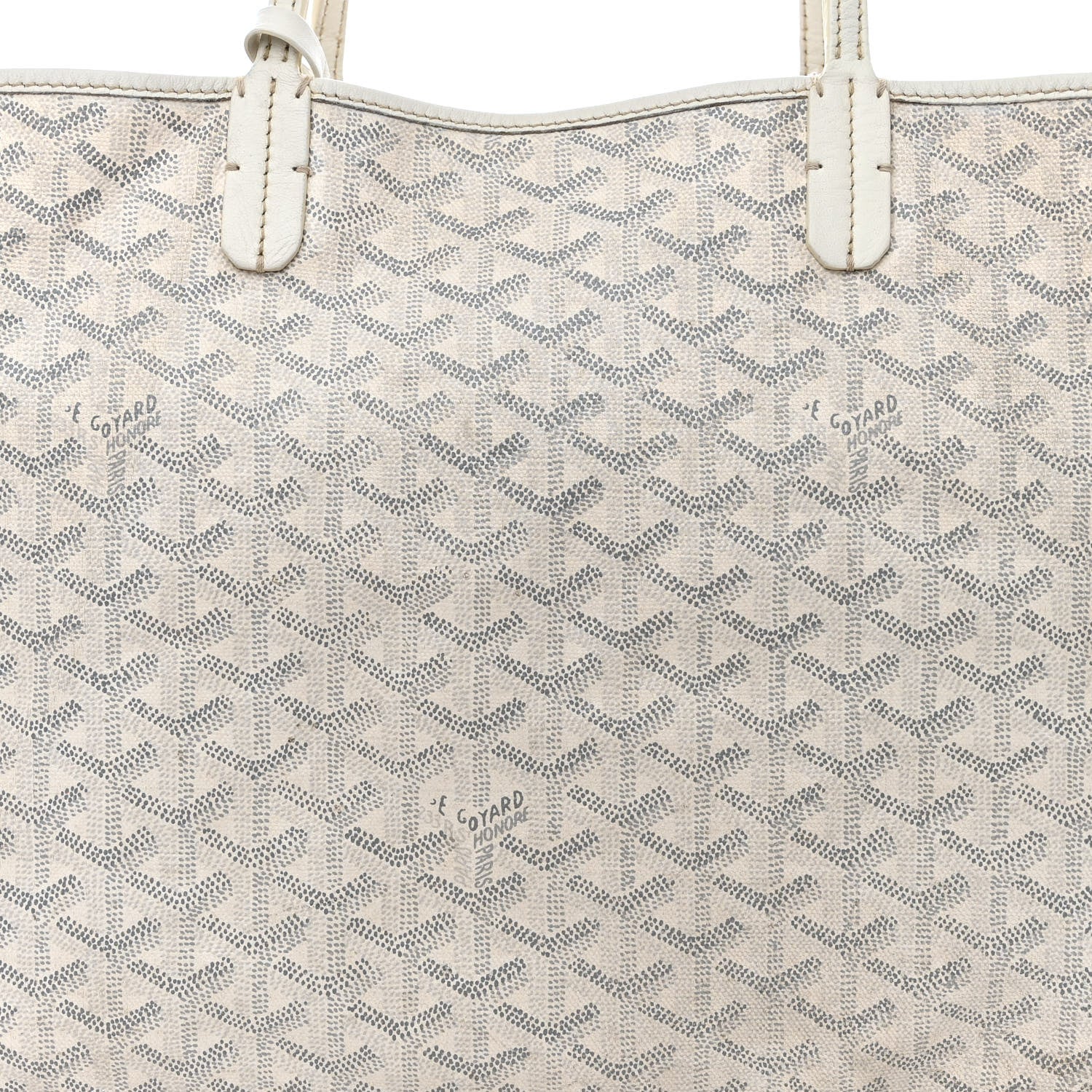 Goyard Goyardine Saint Louis PM White 9 of 13