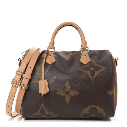 Louis Vuitton Reverse Monogram Giant Speedy Bandouliere 30 1 of 12